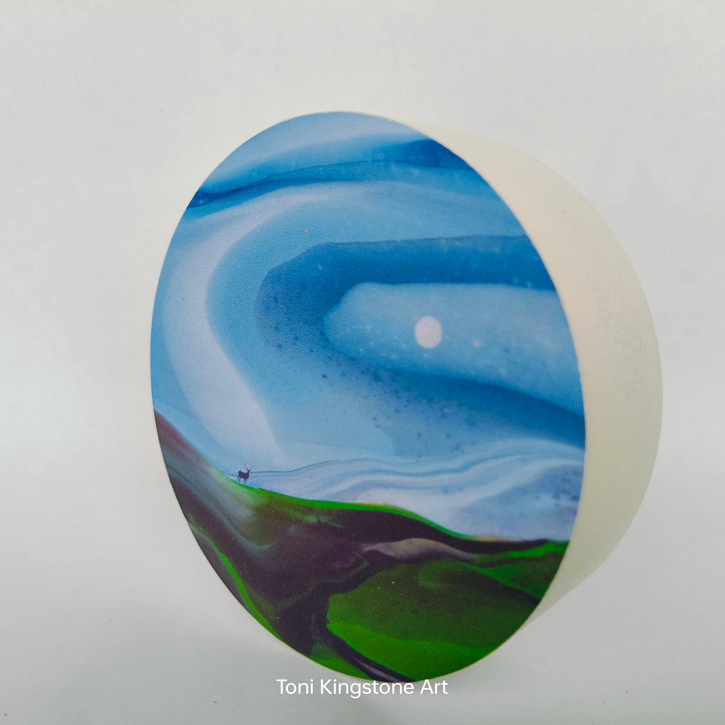 Mini Block Print - Thunder in My Heart