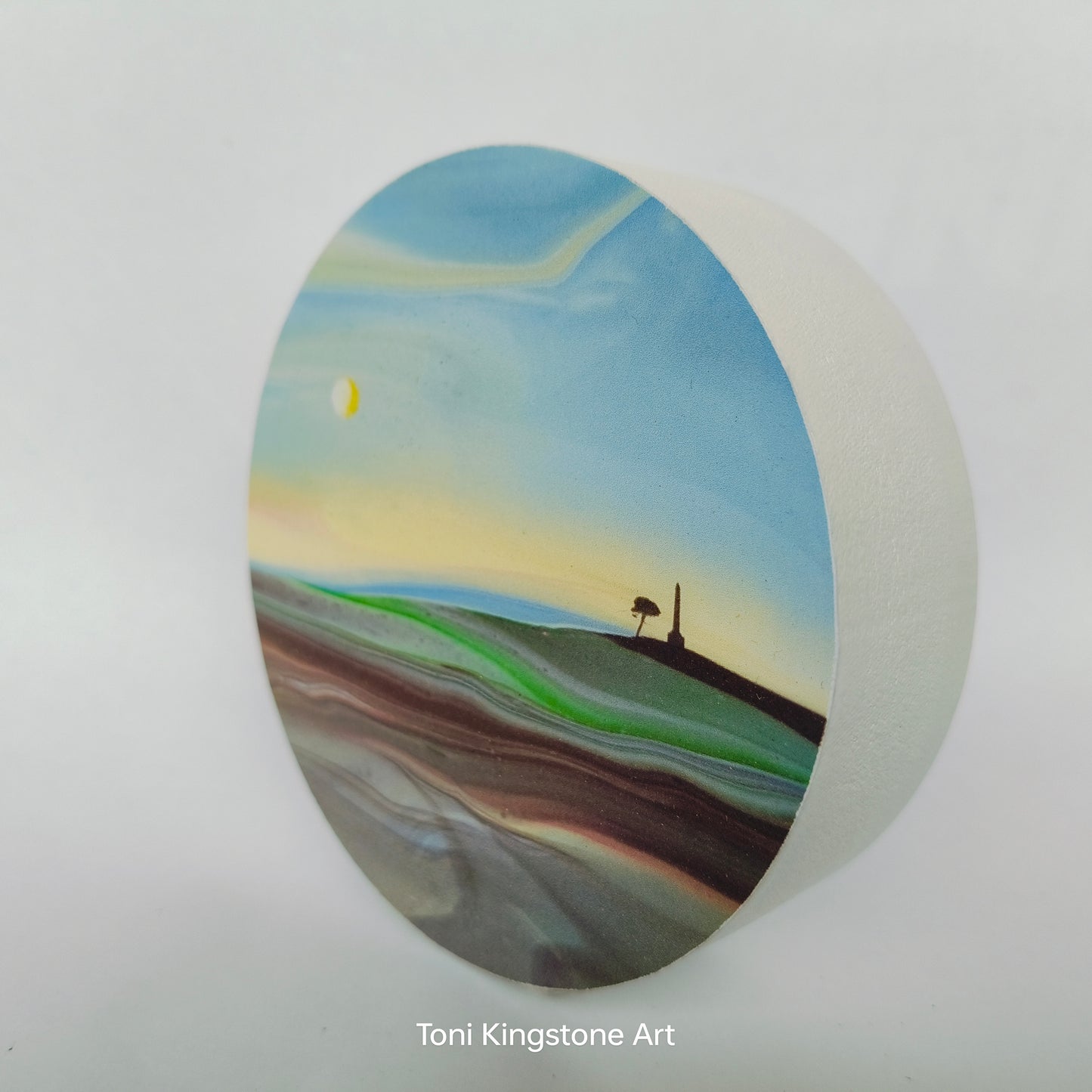 Mini Block Print - One Tree Hill