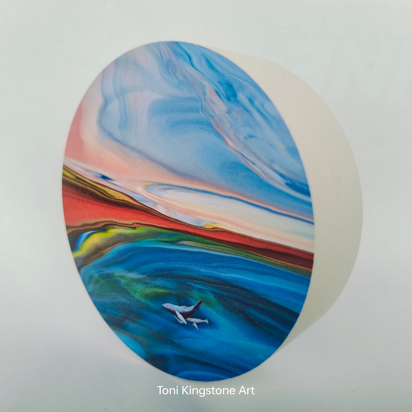 Mini Block Print - As Above, So Below