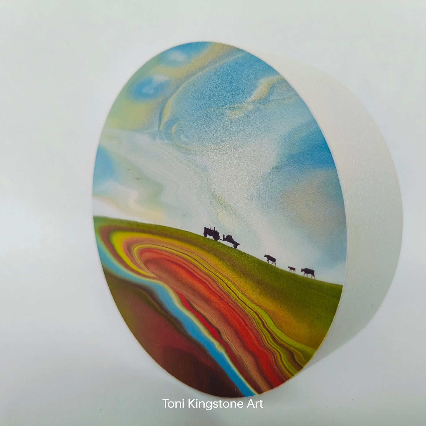 Mini Block Print - Rural Delivery