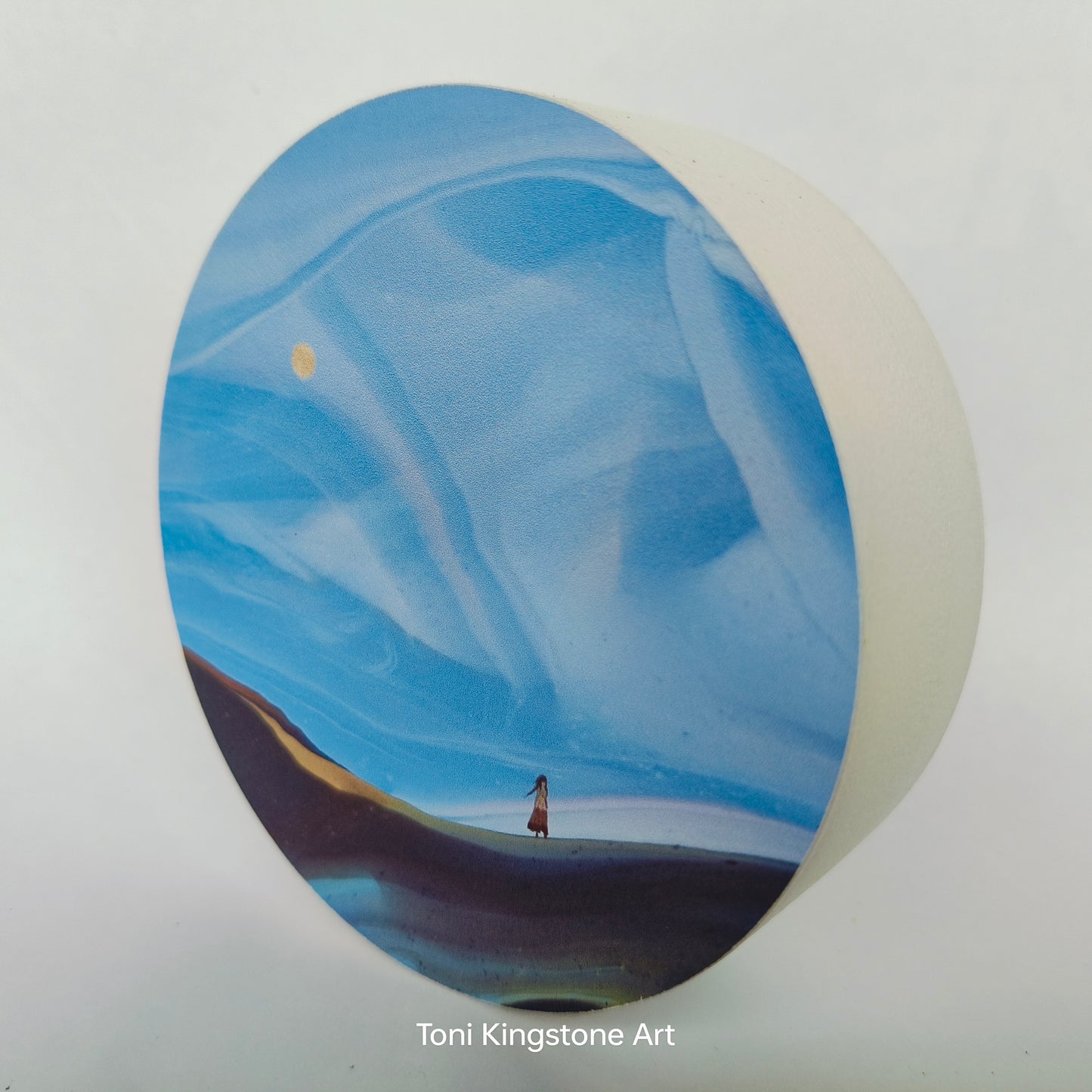 Mini Block Print - Fields of Gold