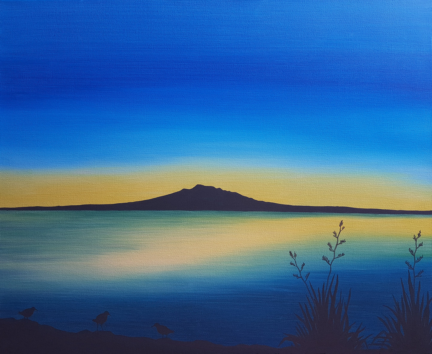 Dawn over Rangitoto