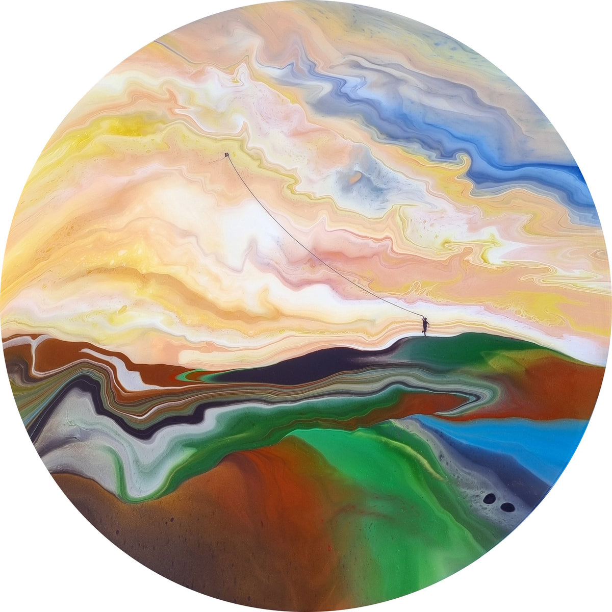 High As A Kite - Fine Art Print